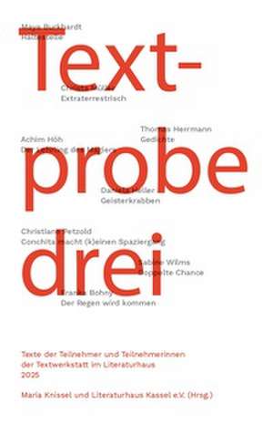 Textprobe drei de Maria Knissel