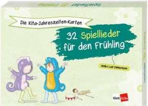 Die Kita-Jahreszeiten-Karten: 32 Spiellieder für den Frühling de Monika Laut-Zimmermann