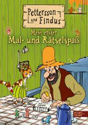 Pettersson und Findus: Mein erster Mal- und Rätselspaß de Sven Nordqvist