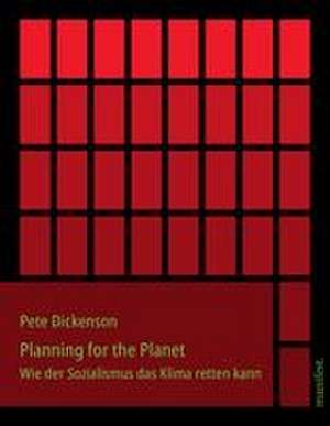 Planning for the Planet de Pete Dickenson