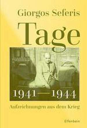 Tage 1941-1944 de Giorgos Seferis