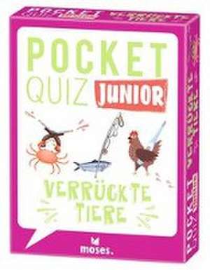 Pocket Quiz junior Verrückte Tiere de Anke Küpper