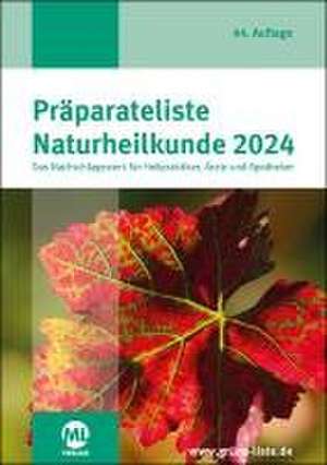 Präparateliste der Naturheilkunde 2024 de ML Verlag