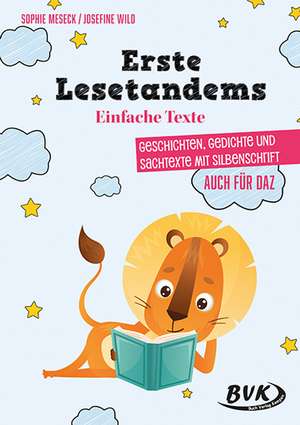 Erste Lesetandems Einfache Texte de Sophie Meseck