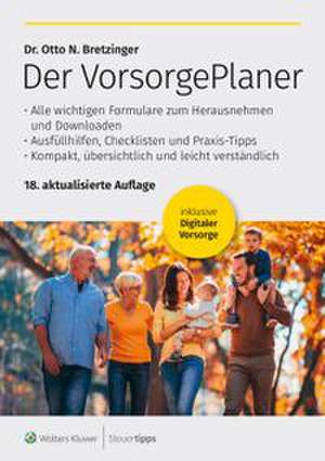 Der VorsorgePlaner de Otto N. Bretzinger