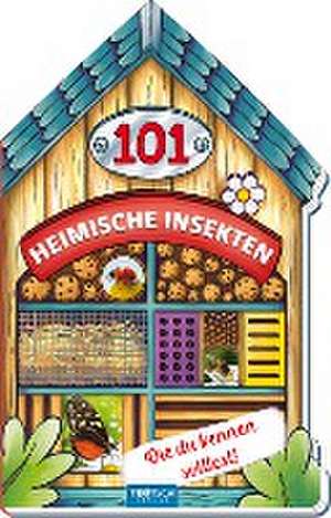 Trötsch Buch in Hausform 101 Heimische Insekten von A bis Z, die du kennen solltest de Trötsch Verlag GmbH & Co. KG