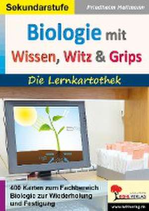 Biologie mit Wissen, Witz & Grips de Friedhelm Heitmann