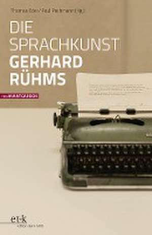 Die Sprachkunst Gerhard Rühms de Thomas Eder