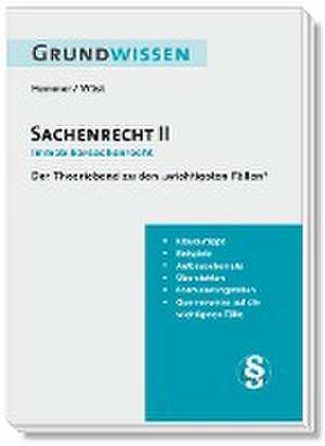 Grundwissen Sachenrecht II - Immobiliarsachenrecht de Karl-Edmund Hemmer