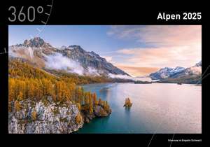 360° Alpen Premiumkalender 2025 de Robert Haasmann