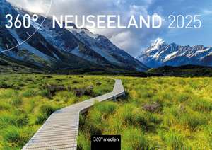 360° Neuseeland Broschürenkalender 2025 de Christian Heeb