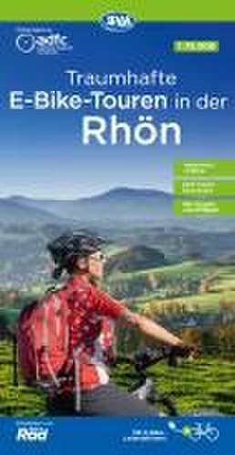 ADFC-Regionalkarte Traumhafte E-Bike-Touren in der Rhön, 1:75.000, mit Tagestourenvorschlägen, reiß- und wetterfest, GPS-Tracks-Download de Allgemeiner Deutscher Fahrrad-Club e.V. (ADFC)