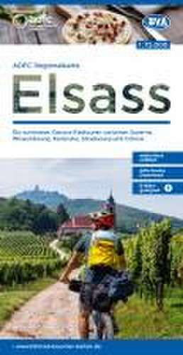 ADFC-Regionalkarte Elsass, 1:75.000, mit Tagestourenvorschlägen, reiß- und wetterfest, E-Bike-geeignet, GPS-Tracks Download de Allgemeiner Deutscher Fahrrad-Club e. V. (ADFC)