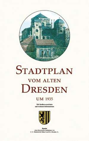 Stadtplan vom alten Dresden um 1935 de Michael Schmidt