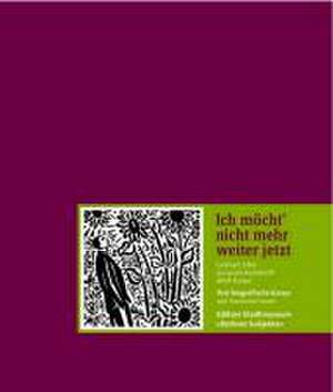 Ich möcht´ nicht mehr weiter jetzt de Susanne Linzer