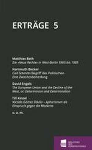 Erträge de Matthias Bath