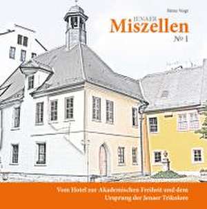 Jenaer Miszellen Nr. 1 de Heinz Voigt