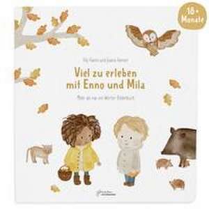 Wörter-Bilderbuch "Viel zu erleben mit Enno und Mila" de Joana Heinen