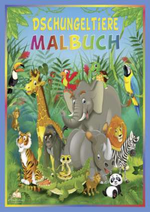 Dschungeltiere Malbuch de Josef Mickey Müller