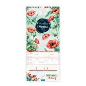 Trötsch Premium-Familienkalender Familientermine Blumen 2025 de Trötsch Verlag GmbH & Co. KG