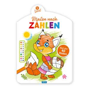 Trötsch Malen nach Zahlen 2. Level Malbuch de Trötsch Verlag GmbH & Co. KG