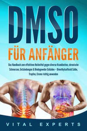 DMSO für Anfänger: Das Handbuch zum effektiven Heilmittel gegen diverse Krankheiten, chronische Schmerzen, Entzündungen & Bindegewebe-Schäden - Dimethylsulfoxid Salbe, Tropfen, Creme richtig anwenden de Vital Experts