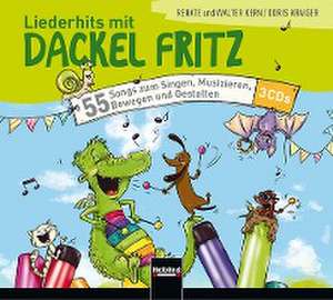 Liederhits mit Dackel Fritz - 3 Audio-CDs de Renate Kern