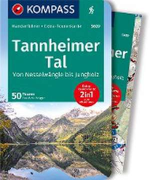 KOMPASS Wanderführer Tannheimer Tal von Nesselwängle bis Jungholz, 50 Touren de Eva Maria Volgger