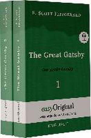 The Great Gatsby / Der große Gatsby - 2 Teile (mit kostenlosem Audio-Download-Link) de F. Scott Fitzgerald