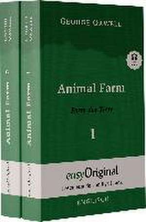 Animal Farm / Farm der Tiere - 2 Teile (mit kostenlosem Audio-Download-Link) de George Orwell