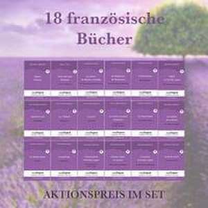 Leblanc, M: 18 französische Bücher (Bücher + 18 Audio-CDs) -