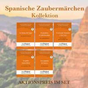 Spanische Zaubermärchen Kollektion (Bücher + 5 Audio-CDs) - Lesemethode von Ilya Frank de Cuentos