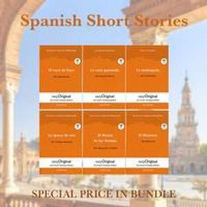 Spanish Short Stories (books + 6 audio-CDs) - Ilya Frank's Reading Method de Gustavo Adolfo Bécquer