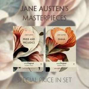 Jane Austen's Masterpieces (with 4 MP3 Audio-CDs) - Readable Classics - Unabridged english edition with improved readability de Jane Austen