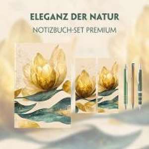 Eleganz der Natur Schreibset Premium im majestätischen Blütentraum-Design de EasyOriginal Verlag