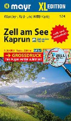 Mayr Wanderkarte Zell am See, Kaprun XL 1:25.000 de KOMPASS-Karten GmbH