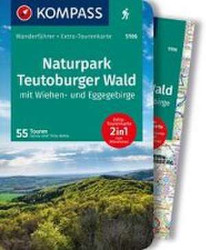 KOMPASS Wanderführer Naturpark Teutoburger Wald mit Wiehen- und Eggegebirge, 55 Touren mit Extra-Tourenkarte de Silvia und Thilo Behla