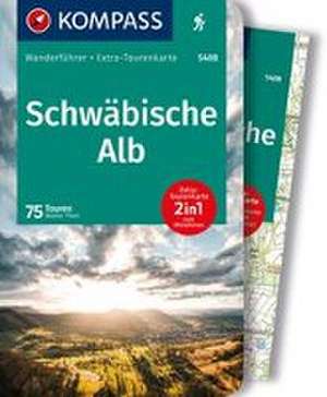 KOMPASS Wanderführer Schwäbische Alb, 75 Touren mit Extra-Tourenkarte de Walter Theil