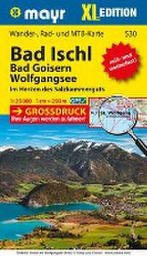 Mayr Wanderkarte Bad Ischl - Bad Goisern - Wolfgangsee XL 1:25.000