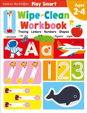 Play Smart Wipe-Clean Workbook de Gakken Early Childhood Experts