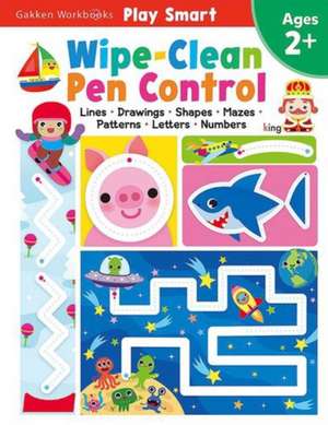 Play Smart Wipe-Clean Pen Control de Gakken Early Childhood Experts