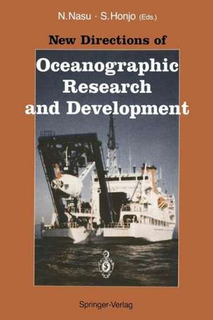 New Directions of Oceanographic Research and Development de Noriyuki Nasu