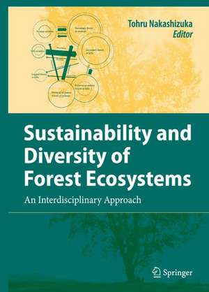 Sustainability and Diversity of Forest Ecosystems: An Interdisciplinary Approach de Tohru Nakashizuka