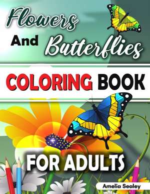 Nature Coloring Book for Adults de Amelia Sealey