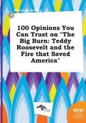 100 Opinions You Can Trust on the Big Burn: Teddy Roosevelt and the Fire That Saved America de Matthew Birling