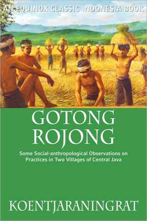 Gotong Rojong de Koentjaraningrat