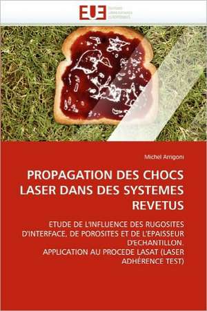 Propagation Des Chocs Laser Dans Des Systemes Revetus de Michel Arrigoni