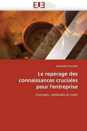 Le Reperage Des Connaissances Cruciales Pour L'Entreprise: Des Categories Et Des Hommes de Alexandre Pachulski