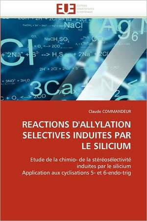 REACTIONS D''ALLYLATION SELECTIVES INDUITES PAR LE SILICIUM de Claude Commandeur