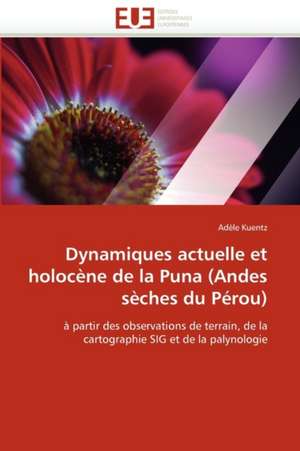 Dynamiques actuelle et holocène de la Puna (Andes sèches du Pérou) de Adèle Kuentz